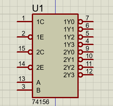 demultiplexor que produce varias salidas con una entrada