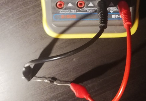 comprobación de un diodo normal