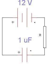 Condensador con resistencia