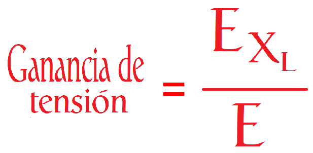 Ganancia de tensión