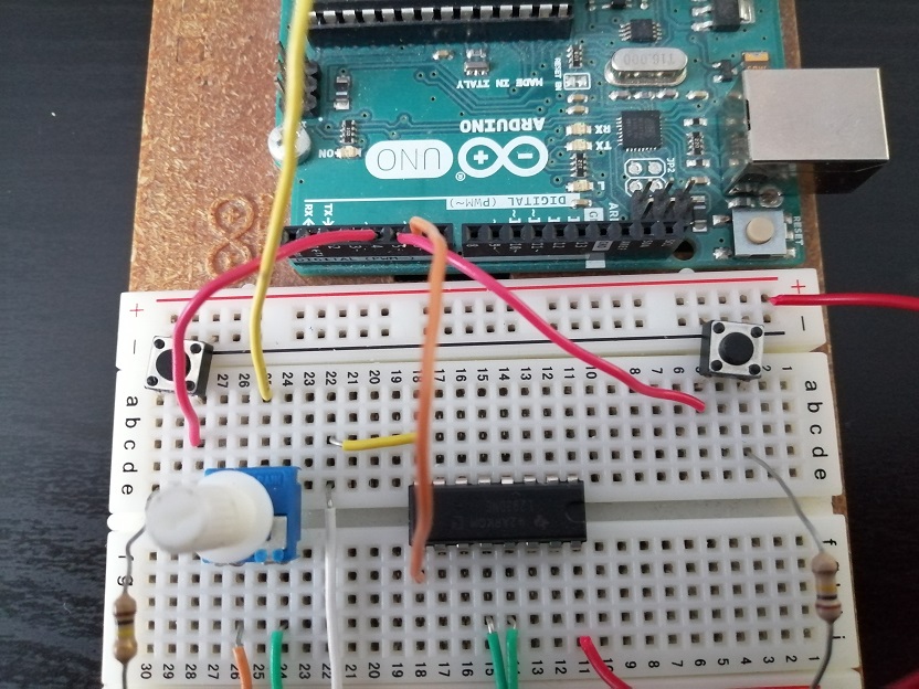 Terminal 1 a pin PWM 6 de Arduino