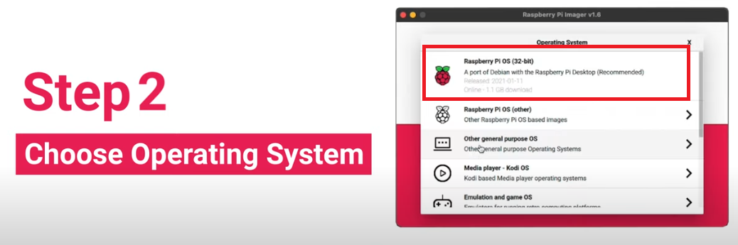 Instalación Raspberry PI OS