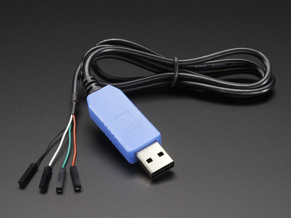 cable de consola de Adafruit