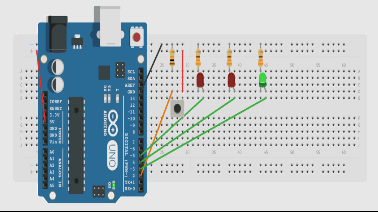 paso a nivel en arduino