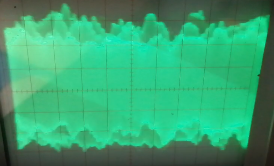 portadora modulada con señal de audio