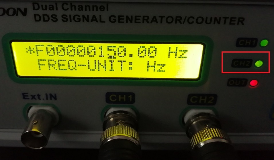 generador con 150hz