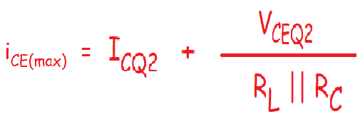 calculo de corriente por la carga.
