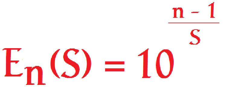Fórmula para calcular la familia de resistencias