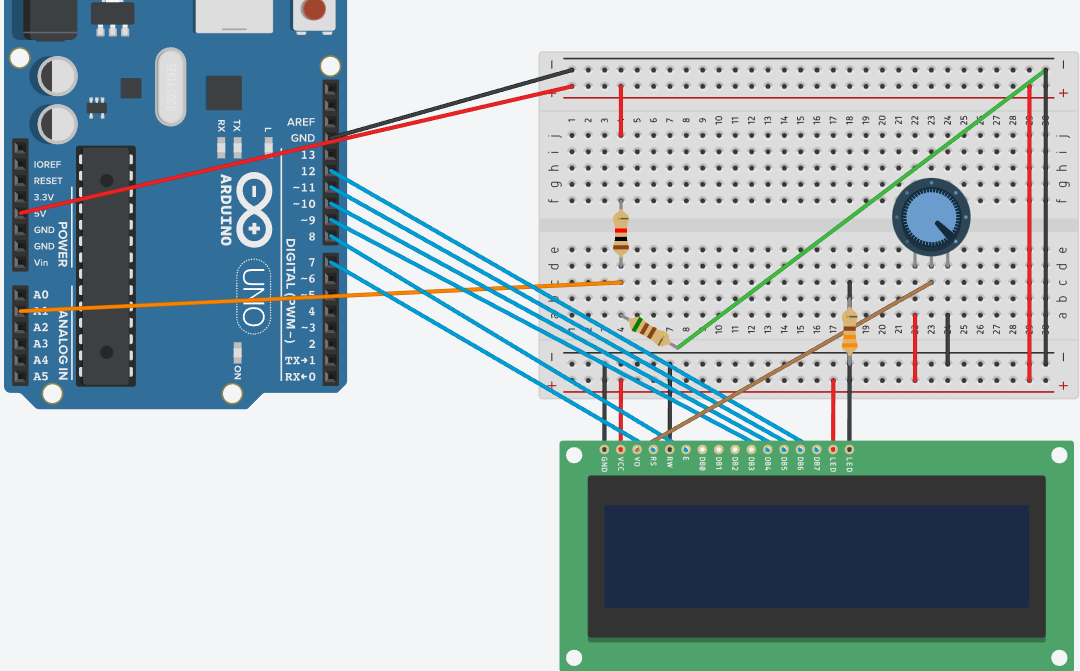 Óhmetro con Arduino UNO