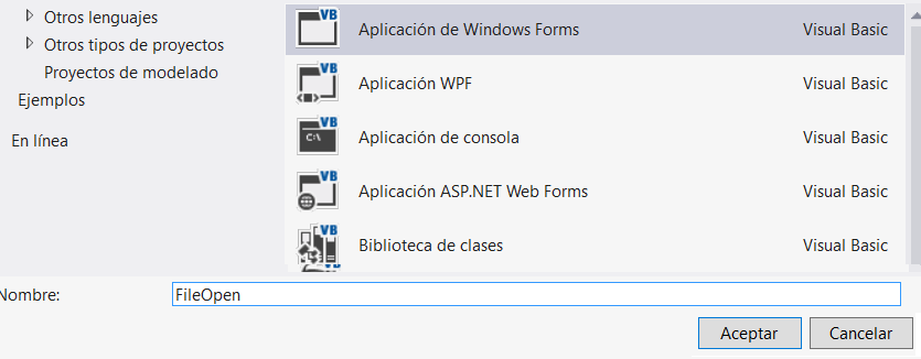 Programa FileOpen