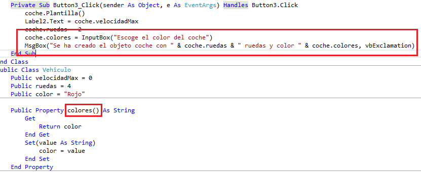 Uso de property en VB.NET