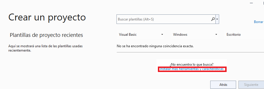 Fallo de instalaci贸n de paquetes. Volver a intentarlo