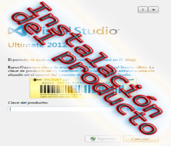 Instalación del software