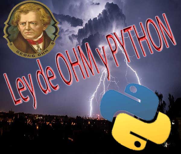 Ley de Ohm con PYTHON