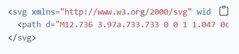 Archivo HTML SVG permite configurar el icono a tu gusto
