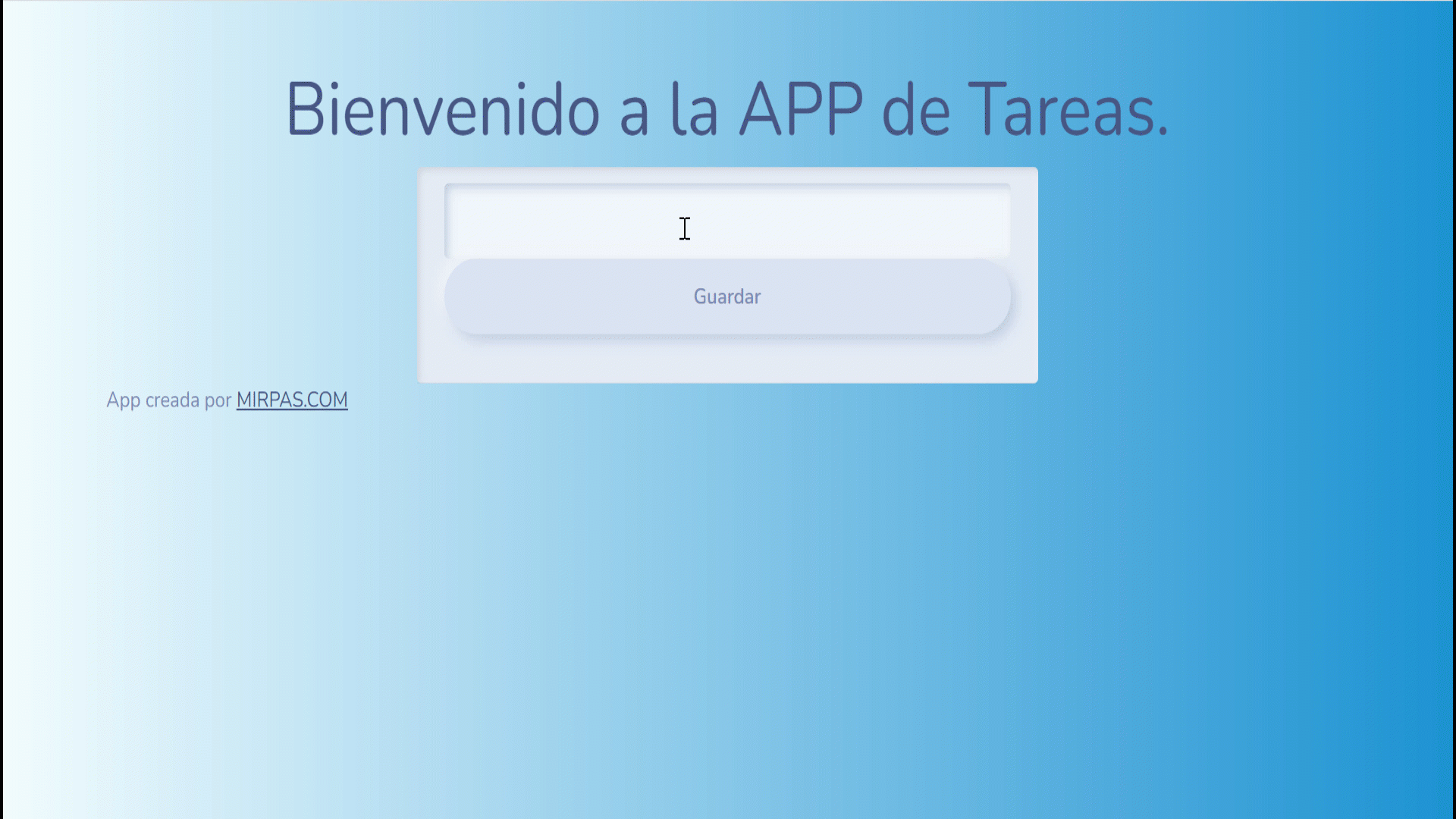 Visita la primera parte del Gestor de tareas en PYTHON