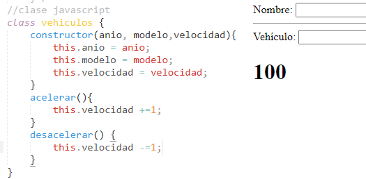 uso de métodos de una clase