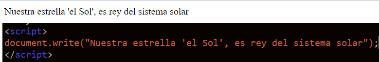 utilizar comillas simples para evitar la rotura de la cadena