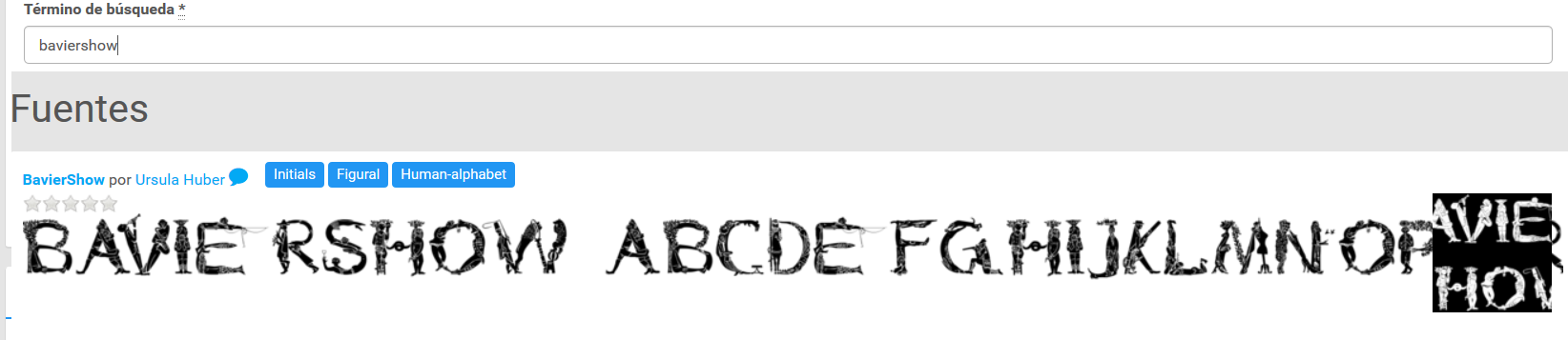 buscar fuente y descargar