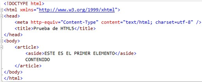 La etiqueta article sirve para contenido estructurado