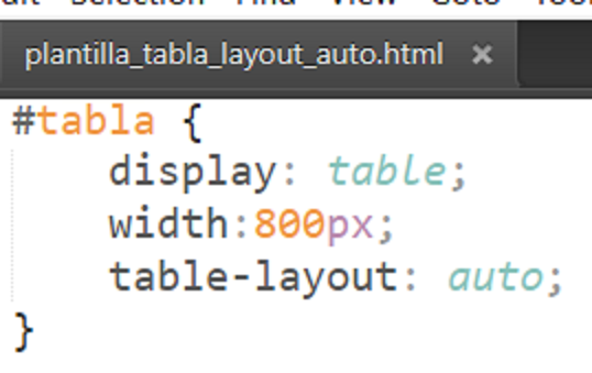 propiedad layout en auto