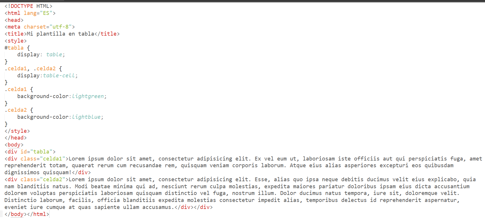 plantilla HTML5
