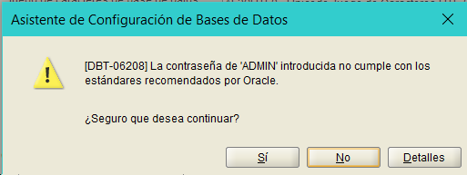 Aviso de seguridad de ORACLE