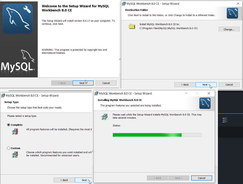 instalaci贸n del programa