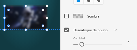 Hacer desenfoque a la imagen