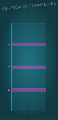 Guias visuales para el posicionamiento de elementos