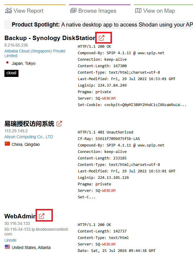 Acceder a dispositivos cámaras web