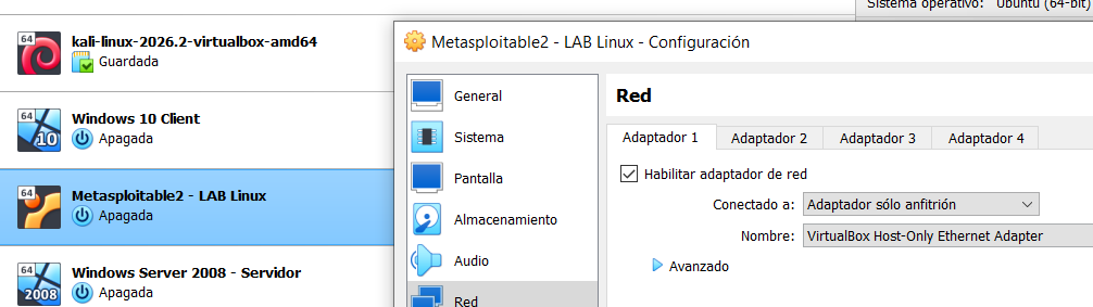 Establecer la red como anfitrión para evitar salir a Internet