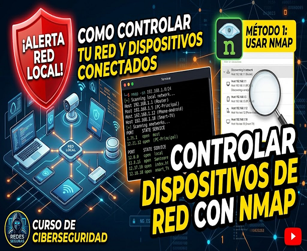 comprobar dispositivos en red.
